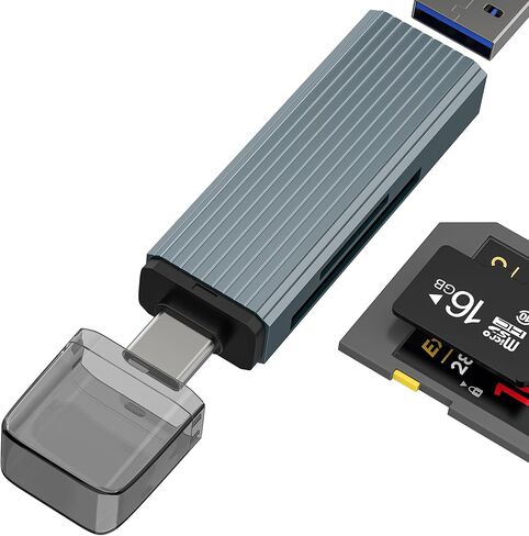 قارئ بطاقة SD لهاتف IPhone16 15 Pro (3in1) USB C إلى TF Micro SD OTG محول ذاكرة الكاميرا الرقمية لجهاز IPad Macbook لملحقات Apple Android نقل محرك أقراص فلاش للكمبيوتر متوافق مع Samsung in Kuwait