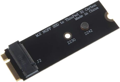 ل M.2 محول الكربون Ultrabook قارئ مجلس بطاقة NGFF SATA محول ل ثينك باد إلى X1 الكربون 20 + 6pin in Kuwait