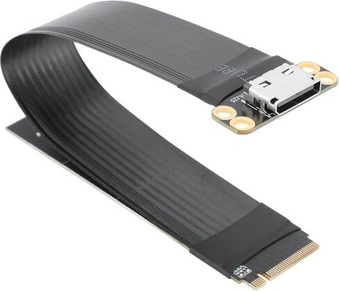 OwlTree M.2 NVME Pcie to OCuLink SFF-8612 Adapter, PCIe 4.0 x4 64Gbps to OCuLink SFF-8611 4i Host Adapter for eGPU GPU and M.2 NGFF SSD 2230 2242 2260 2280 (5.9inch) in Saudi Arabia