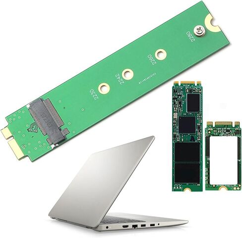 محول EVO PM871 M.2 SSD يحل محل Book Air 2010 2011 A1369 A1370 SSD 12 + 6pin إلى B بطاقة محركات الأقراص عالية السرعة محول نقل البيانات in Kuwait