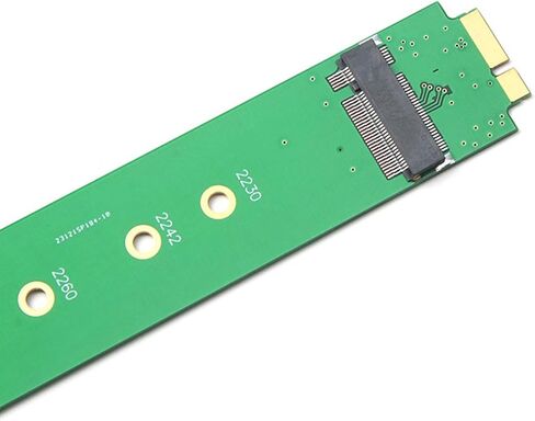 محول EVO PM871 M.2 SSD يحل محل Book Air 2010 2011 A1369 A1370 SSD 12 + 6pin إلى B بطاقة محركات الأقراص عالية السرعة محول نقل البيانات in Kuwait