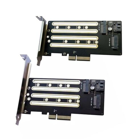 PCIE to NVME SSD Adapter M.2 NVMe to PCIe 4.0 x4 Expansion Card Risers Bracket in Saudi Arabia