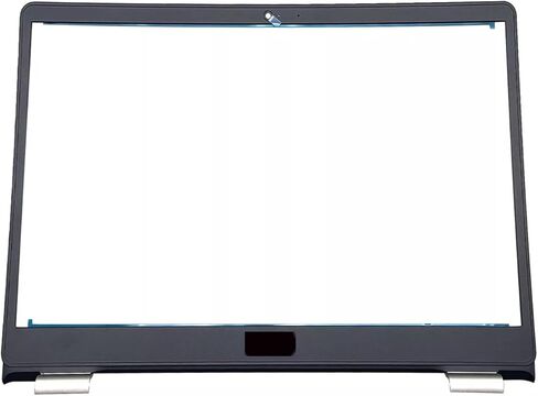 غطاء LCD بديل جديد للكمبيوتر المحمول الخلفي الخلفي العلوي بمفصلات الإطار الأمامي لجهاز Dell Inspiron 15 5000 5593 032TJM 32TJM YCYPN 0YCYPN AP2RI000200 فضي in Saudi Arabia