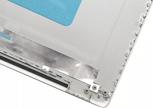 غطاء LCD بديل جديد للكمبيوتر المحمول الخلفي الخلفي العلوي بمفصلات الإطار الأمامي لجهاز Dell Inspiron 15 5000 5593 032TJM 32TJM YCYPN 0YCYPN AP2RI000200 فضي in Saudi Arabia