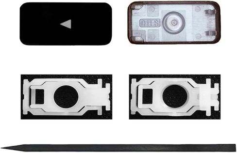غطاء مفتاح سهم يسار/يمين بديل غطاء مفاتيح ومفصلة لجهاز MacBook Pro/Air Model A2141 A2442 A2485 A2251 A2289 A2179 A2337 A2338 A2681 2019-2022 لوحة المفاتيح (يسار) in Saudi Arabia