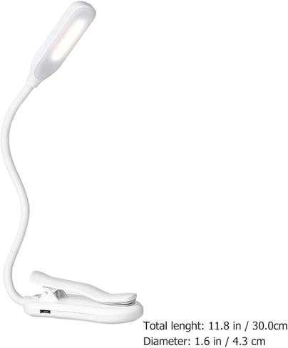 مصباح قراءة LED يعمل باللمس يعمل بمنفذ USB، مصباح مكتبي قابل للطي للعناية بالعين، مصباح طاولة قابل للتعديل للدراسة في المنزل والمكتب in Kuwait