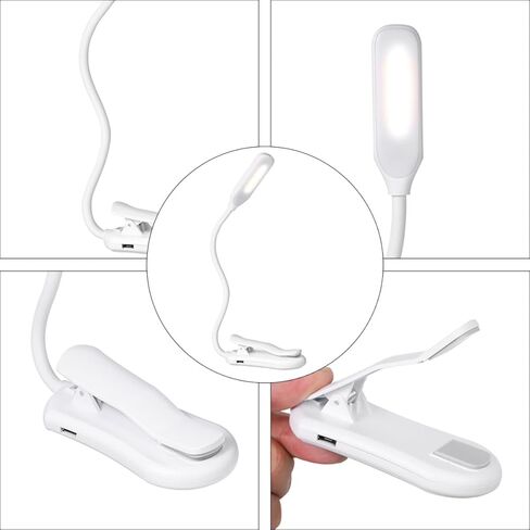 مصباح قراءة LED يعمل باللمس يعمل بمنفذ USB، مصباح مكتبي قابل للطي للعناية بالعين، مصباح طاولة قابل للتعديل للدراسة في المنزل والمكتب in Kuwait