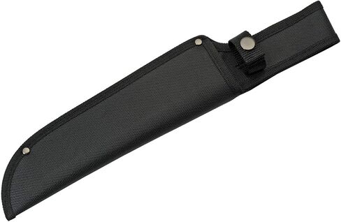 سكين SZCO Full Tang Bowie مقاس 15 بوصة - سكين تخييم أسود مع مقبض D-Guard، شفرة من الفولاذ المقاوم للصدأ وغمد للصيد والتخييم والاستخدامات الخارجية in Kuwait
