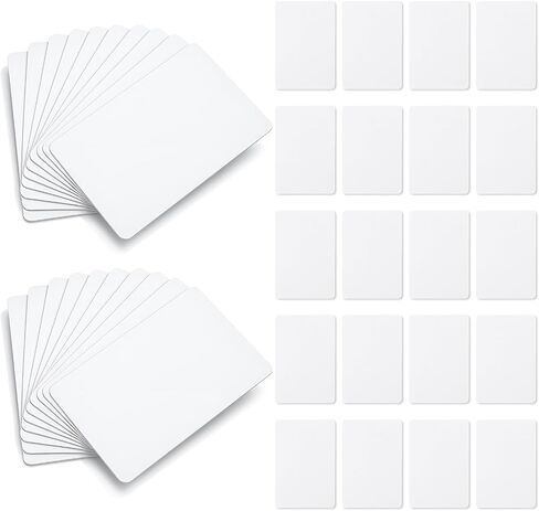 40 قطعة 125 كيلو هرتز قابلة لإعادة الكتابة بطاقة القرب RFID البلاستيكية الفارغة لباب الفندق متوافقة مع T5577 T5557 RFID in Kuwait