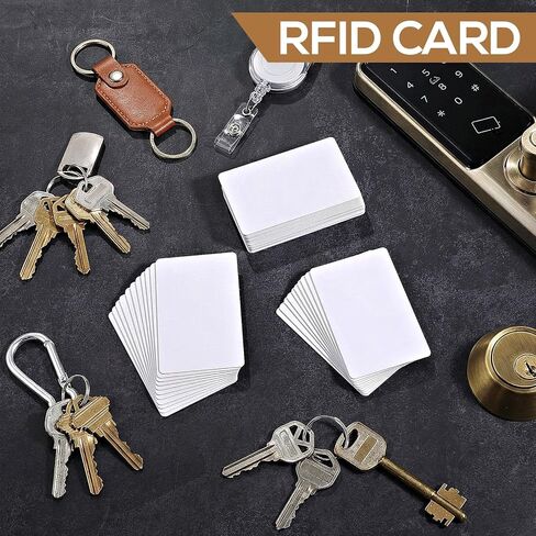 40 قطعة 125 كيلو هرتز قابلة لإعادة الكتابة بطاقة القرب RFID البلاستيكية الفارغة لباب الفندق متوافقة مع T5577 T5557 RFID in Kuwait