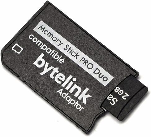 محول Memory Stick PRO Duo متوافق مع PSP - يدعم microSD/microSDHC/microSDXC حتى 256 جيجابايت - التوصيل والتشغيل in Saudi Arabia