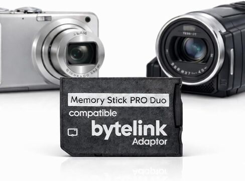 محول Memory Stick PRO Duo متوافق مع PSP - يدعم microSD/microSDHC/microSDXC حتى 256 جيجابايت - التوصيل والتشغيل in Saudi Arabia