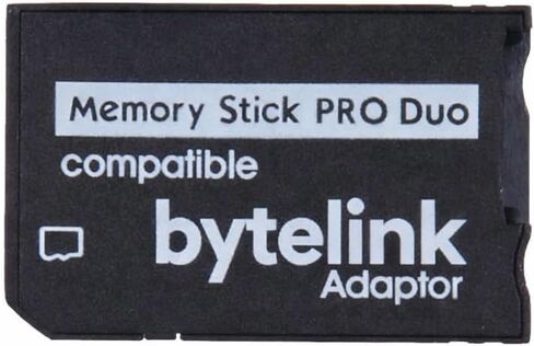 محول Memory Stick PRO Duo متوافق مع PSP - يدعم microSD/microSDHC/microSDXC حتى 256 جيجابايت - التوصيل والتشغيل in Saudi Arabia