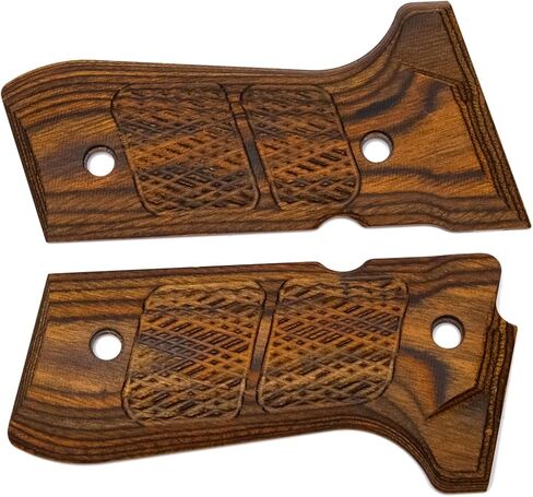 Guuun Wood Grip for Beretta 92/96 Full Size 92FS Grips, Colored Wood Composite Pistol Handle Panel in Saudi Arabia