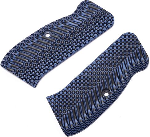 Guuun G10 CZ 75 Grips for Full Size CZ SP-01 OPS Texture - 8 Color Options in Saudi Arabia