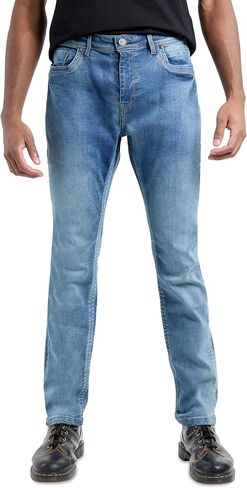 X RAY Men's Soft Slim Fit Stretch Cotton Denim Jeans Pants in Saudi Arabia
