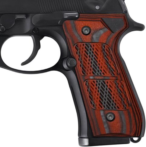 Guuun Wood Grip for Beretta 92/96 Full Size 92FS Grips, Colored Wood Composite Pistol Handle Panel in Saudi Arabia