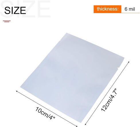 Anti Static Bags Shielding Bag 50pcs 4x4.7inch(10x12cm) Open Top with Labels for Hard Drive HDD SSD in Saudi Arabia