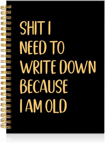 Work Forecast Funny Black Golden Spiral Notebook, Sarcastic Office Workaversary Gifts For Coworker, New Job Office Gifts for Teammates Boss Colleagues Staff Friend in Saudi Arabia