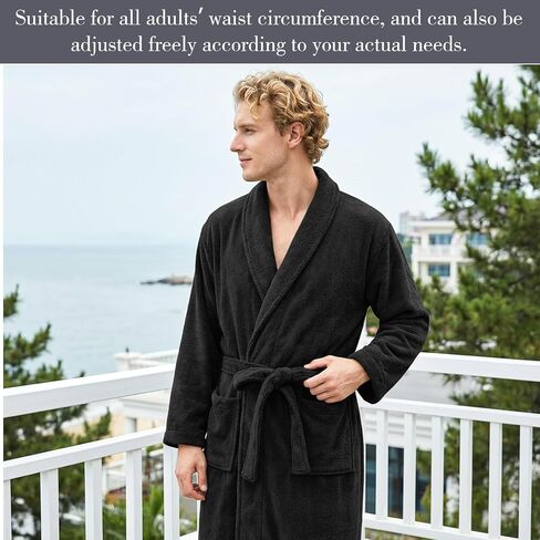 TIESOME Robe Belt, Robe Tie Replacement 67 x 1.8 Inch Bath Robe Belts Unisex Soft Plush Flannel Bathrobe Flannel Belt in Saudi Arabia