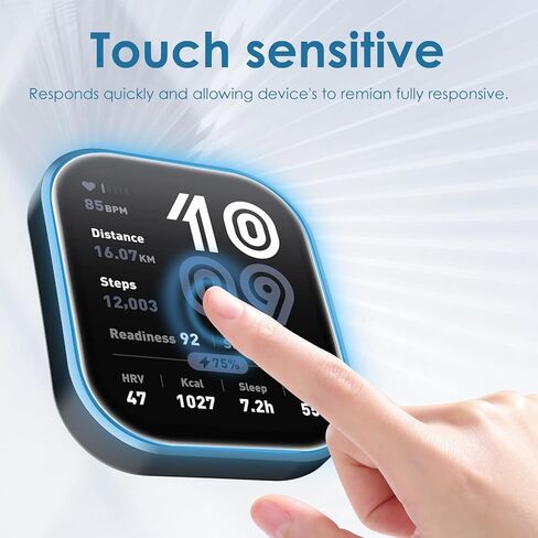 WD&CD 6 Pack Screen Protector Compatible for Amazfit Bip 6 46mm, HD TPU Protective Film Compatible for Amazfit Bip 6 Smart Watch in Saudi Arabia
