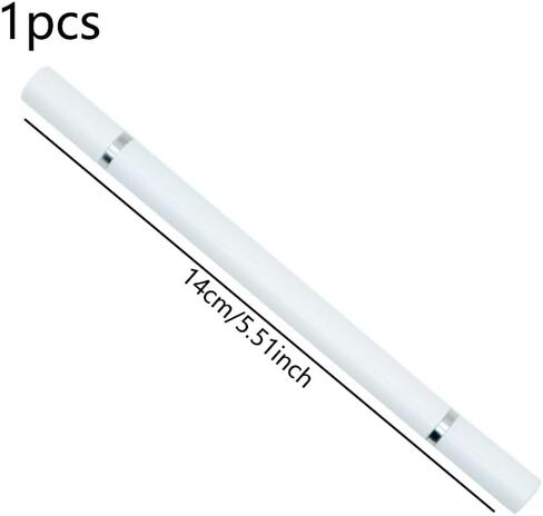 1pc Stylus Pen for Touch Screens, Fiber Stylus Pen with Cap, for All Capacitive Touch Screens, White in Saudi Arabia