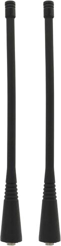 2 قطعة هوائي UHF CP200 متوافق مع موتورولا HT1250 CP040 CP185 CP200 CP200D CP200XLS GP300 EX500 PR400 HT750 400-470 ميجا هرتز 6.6 بوصة (16.8 سم) in Saudi Arabia