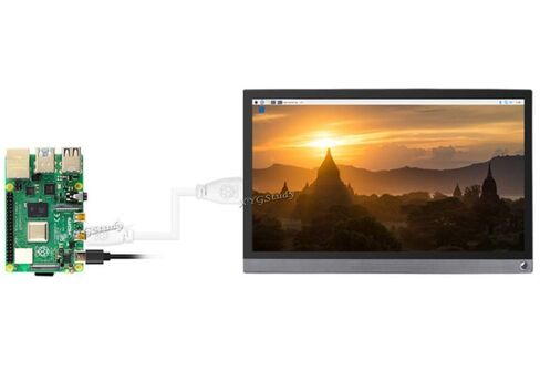 لكابل Raspberry Pi Micro HDMI إلى كابل HDMI القياسي لتوصيل كمبيوتر Pi 4 وشاشة العرض (PI-OFFICIAL-MICRO-HDMI-CABLE-1M) in Kuwait
