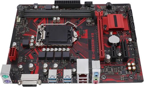 اللوحة الأم لسطح المكتب EX B250M V3، متوافقة مع معالجات وحدة المعالجة المركزية Core i7 i5 i3 14nm من الجيل السابع والسادس، وفتحتين DDR4 DIMM لـ LGA 1151 in Kuwait