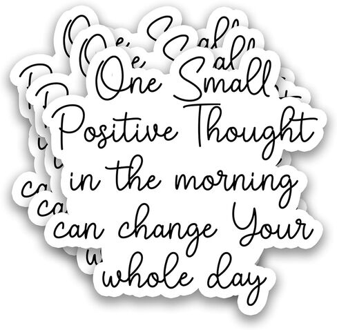 (3Pcs) It's A Good Day to Have A Good Day Sticker Inspirational Motivation Stickers – Positive Quote Vinyl Decals for Laptop, Water Bottle, Planner, Desk, Scrapbook, 3" x 2.5" in Saudi Arabia