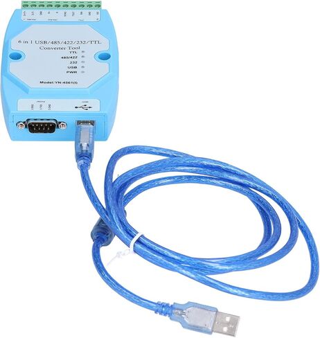 وحدة المنفذ التسلسلي plplaaoo معزولة 6 في 1 FT232 USB 485 422 232 TTL محول YN4561I أداة تصحيح الأخطاء متعددة الواجهات للمهندسين الفنيين مادة ABS in Saudi Arabia