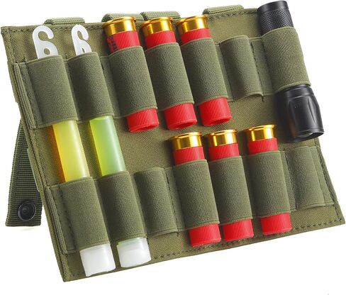 14 جولات الصيد التكتيكي 12/20 قياس قذائف البندقية حامل الحقيبة الرصاص Chemlight القلم حامل البطارية الناقل لوحة مولي مع الأشرطة in Kuwait