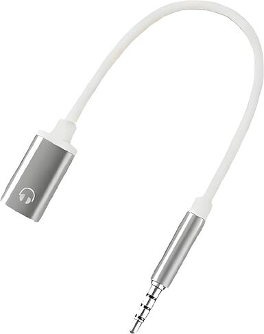 محول صوت 3.5 ملم إلى USB-C، محول مقبس سماعة الرأس، كابل تناظري من النوع C، محول سماعة أذن، متوافق مع مشغلات الأقراص المضغوطة، ومشغلات MP3، والأجهزة اللوحية، وأجهزة الكمبيوتر المحمولة، وكابل محول الصوت (فضي) in Kuwait