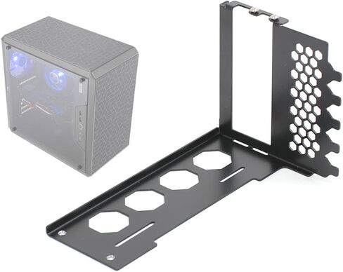 SXJ-B GPU Vertical Metal Bracket for Converting Graphics Card Angle in PC Case Mount Graphics Card Angle Conversion Desktop Computer Case Accessory Adjustable in Saudi Arabia