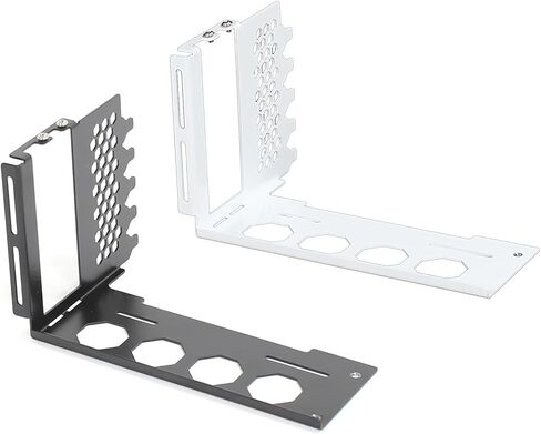 SXJ-B GPU Vertical Metal Bracket for Converting Graphics Card Angle in PC Case Mount Graphics Card Angle Conversion Desktop Computer Case Accessory Adjustable in Saudi Arabia
