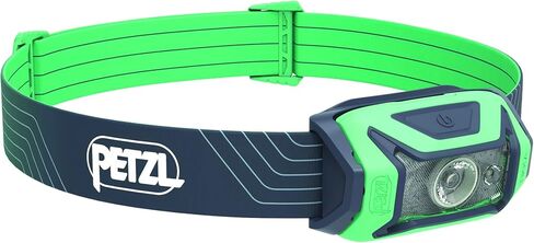 PETZL Tikka Headlamp - Compact 350 Lumen Light with Red Lighting, for Hiking, Climbing, Running, and Camping - Yellow in Kuwait