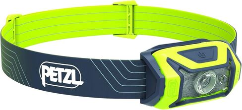 PETZL Tikka Headlamp - Compact 350 Lumen Light with Red Lighting, for Hiking, Climbing, Running, and Camping - Yellow in Kuwait