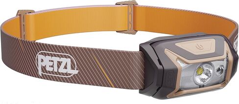 PETZL Tikka Headlamp - Compact 350 Lumen Light with Red Lighting, for Hiking, Climbing, Running, and Camping - Yellow in Kuwait