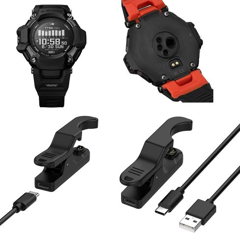 Watch Charger Cord for Casio Watch G-Shock GBD-H2000 Charging Cable Charger Adapter in Saudi Arabia