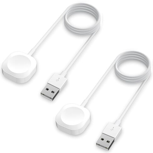 2 Pack USB Magnetic Charger for Apple Watch, Upgraded Portable Wireless Fast Charging Cable for iWatch Series 11 10 9 8 7 6 Ultra2 SE 38/40/41/42/44/45/46/49mm in Saudi Arabia