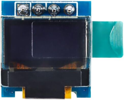 2 قطعة 0.49 بوصة وحدة عرض OLED، IIC I2C 64x32 SSD1306 شاشة بيضاء، لمشاريع DIY in Kuwait