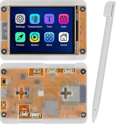 2.8inch ESP32-2432S028R Display with Acrylic case Resistive Touchscreen 240x320 TFT ILI9341 Driver LCD Module WiFi+BT ESP32 Development Board for Arduino IoT in Saudi Arabia