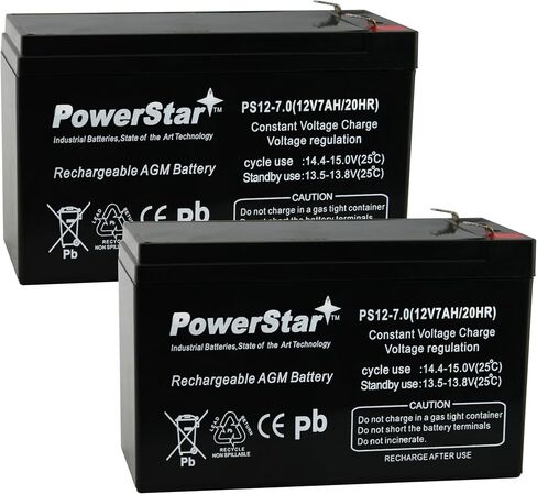 مجموعة بطارية بديلة كاملة من PowerStar RBC5 UPS متوافقة مع APC Smart-UPS SU700NET in Saudi Arabia