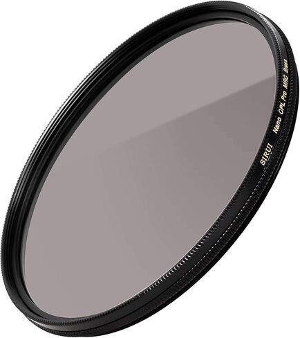 Sirui 58mm Nano MC Circular Polarizer Filter, Brass Ring in Saudi Arabia