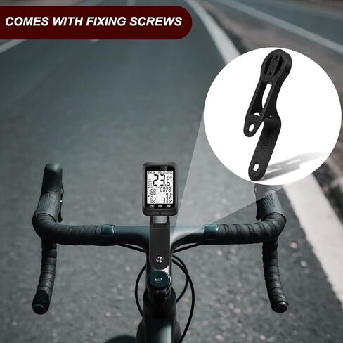 متوافق مع حامل Canyon Gear Groove Garmin، خفيف للغاية 15 جرام - آمن وسهل، متوافق مع CP0039، CP0047، CP0048 بديل حامل مقود الكمبيوتر للدراجة Edge/Wahoo in Saudi Arabia