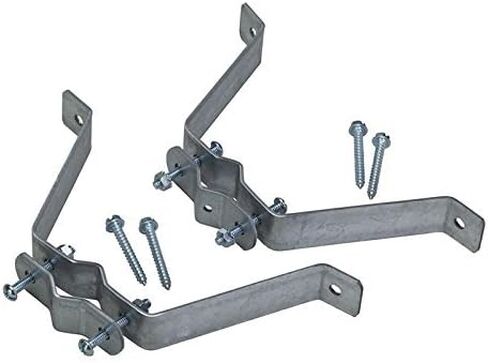 حامل EZ 30-4W 4 بوصة على الحائط لصاري يصل إلى 2 بوصة - دعامة هوائي على شكل W in Kuwait