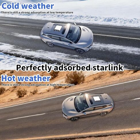حامل Starlink Mini لأسقف السيارة أو النوافذ، حامل كأس شفط Starlink Mini Accessories، أكواب شفط قوية تم اختبارها على الطريق لمركبات RVs والقوارب والطائرات والمزيد، مجهزة بـ 6 أكواب شفط in Kuwait
