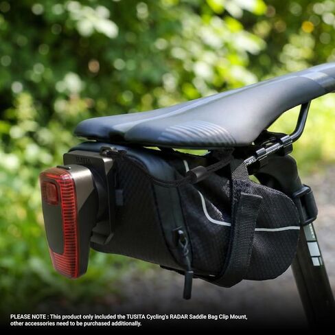 TUSITA Cycling Saddle Bag Clip Mount Compatible with Wahoo TRACKR RADAR in Saudi Arabia