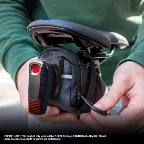 TUSITA Cycling Saddle Bag Clip Mount Compatible with Wahoo TRACKR RADAR in Saudi Arabia