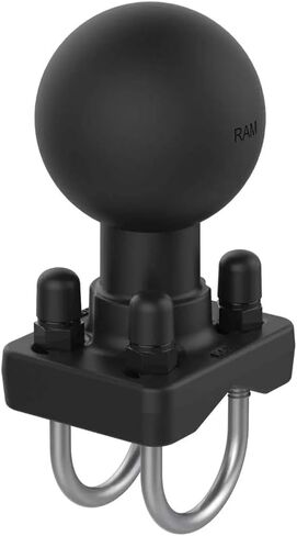 RAM MOUNTS (RAM-D-235U Double U-Bolt Base with 2.25" Ball for Rails from 0.75" to 1.25" in Diameter in Saudi Arabia